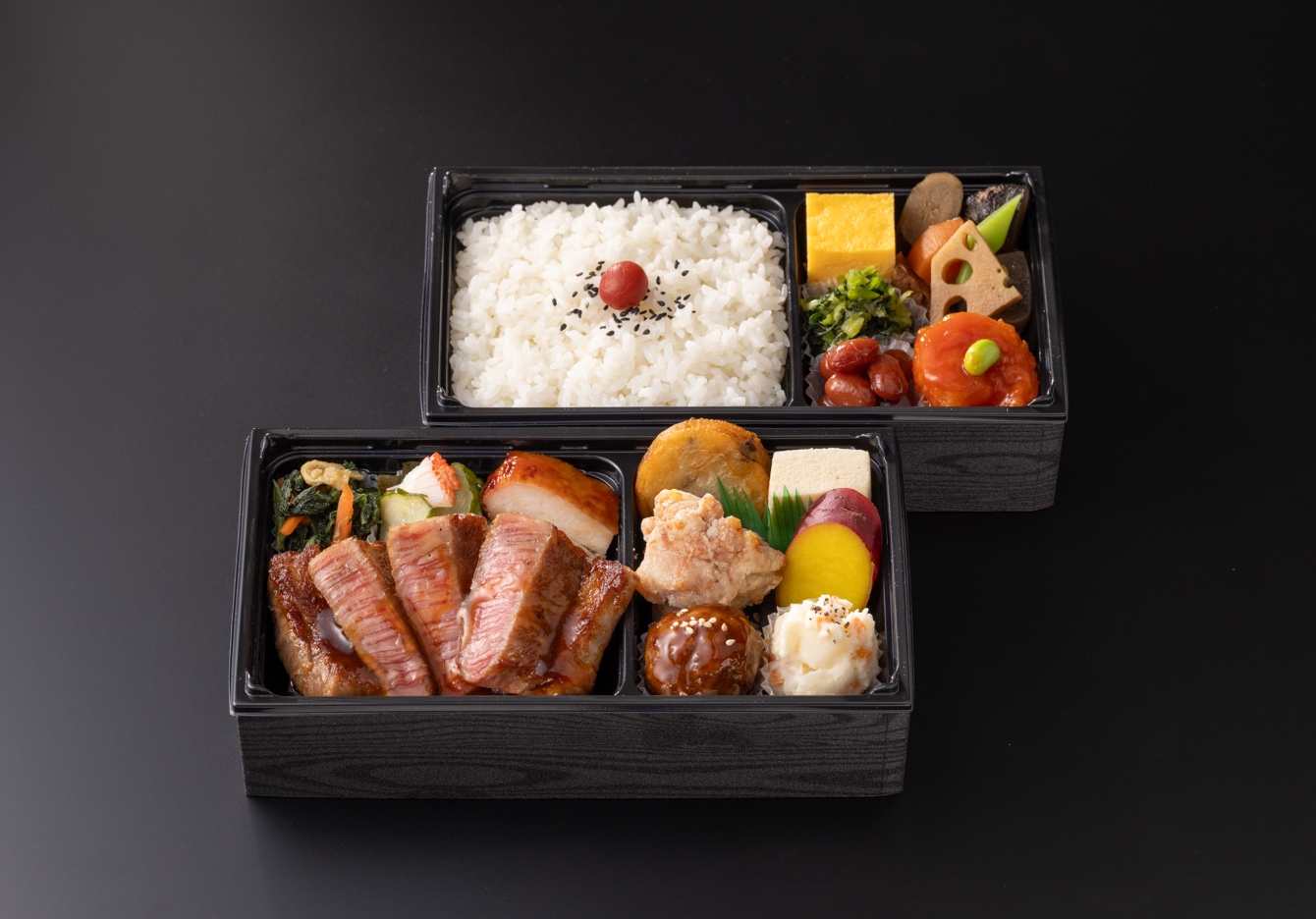 九州産黒毛和牛ステーキなごみ弁当