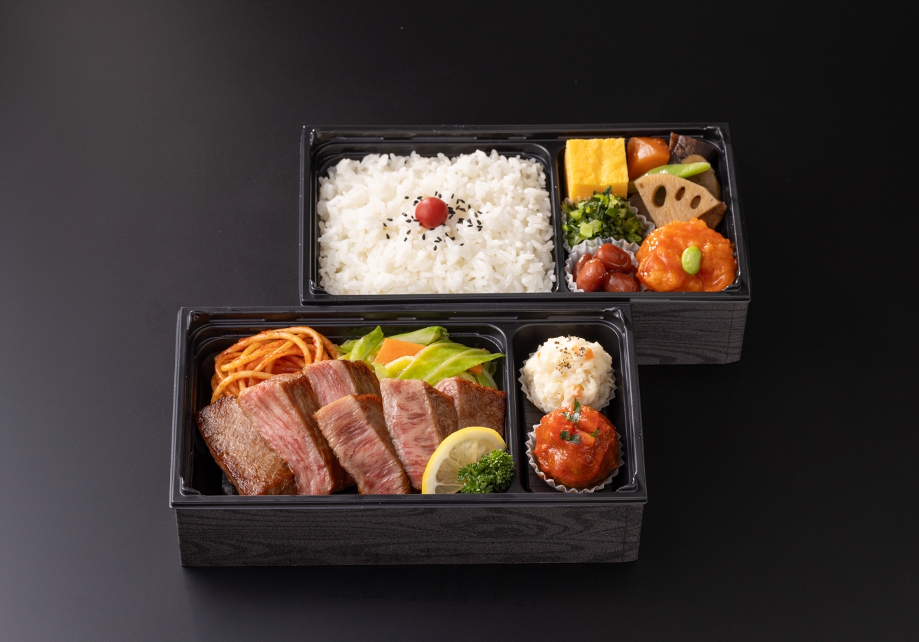 九州産黒毛和牛ステーキ洋弁当