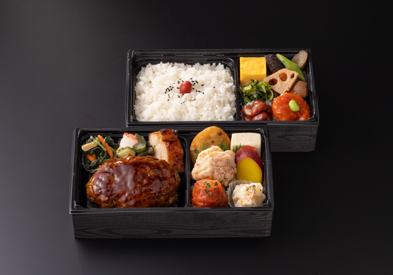 九州産黒毛和ハンバーグ(照焼)なごみ弁当